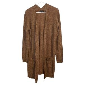 Love Ellie brown sweater cardigan size Large NWOT